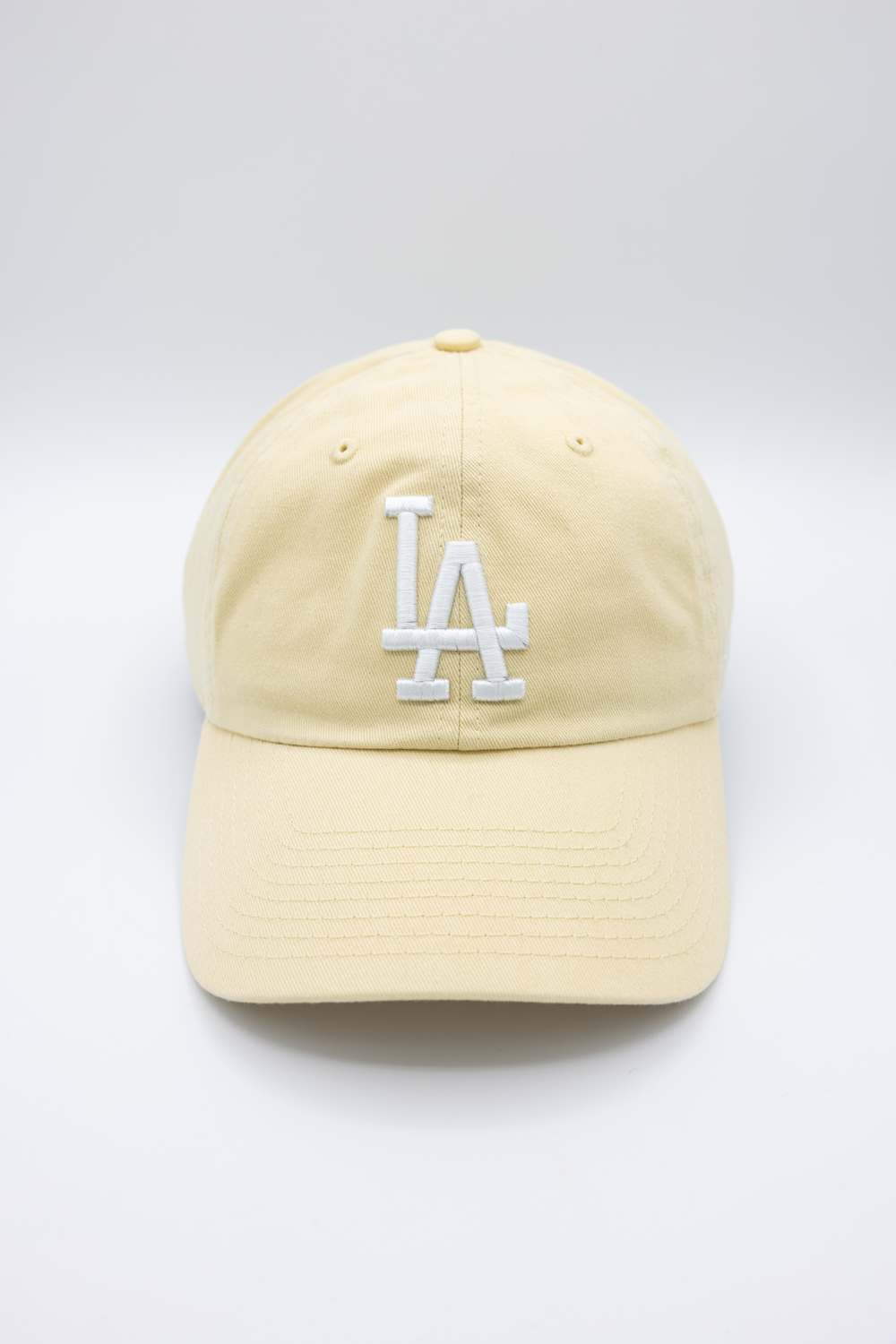  47 Los Angeles Dodgers Clean Up Hat in Butter Yellow