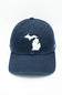 47 Michigan Icon Clean Up Hat in Navy