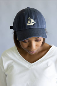 47 Michigan Sailboat Clean Up Hat in Khaki