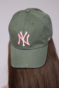 '47 New York Yankees Clean Up Hat in Moss Green