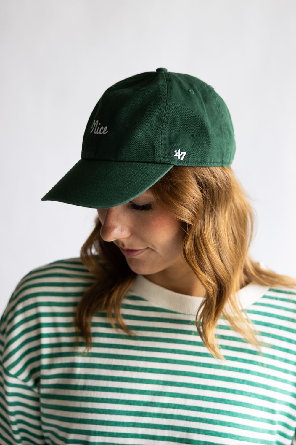 47 Nice Clean Up Hat in Green
