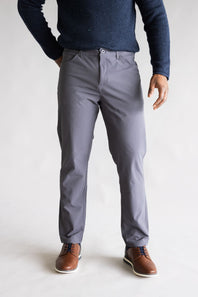 Tricot Prime Time Performance Pants for Men in Iron