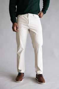 Tricot Prime Time Performance Pants for Men in Khaki