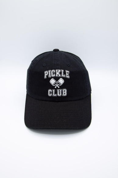 American Needle Ballpark Pickle Club Hat in Black