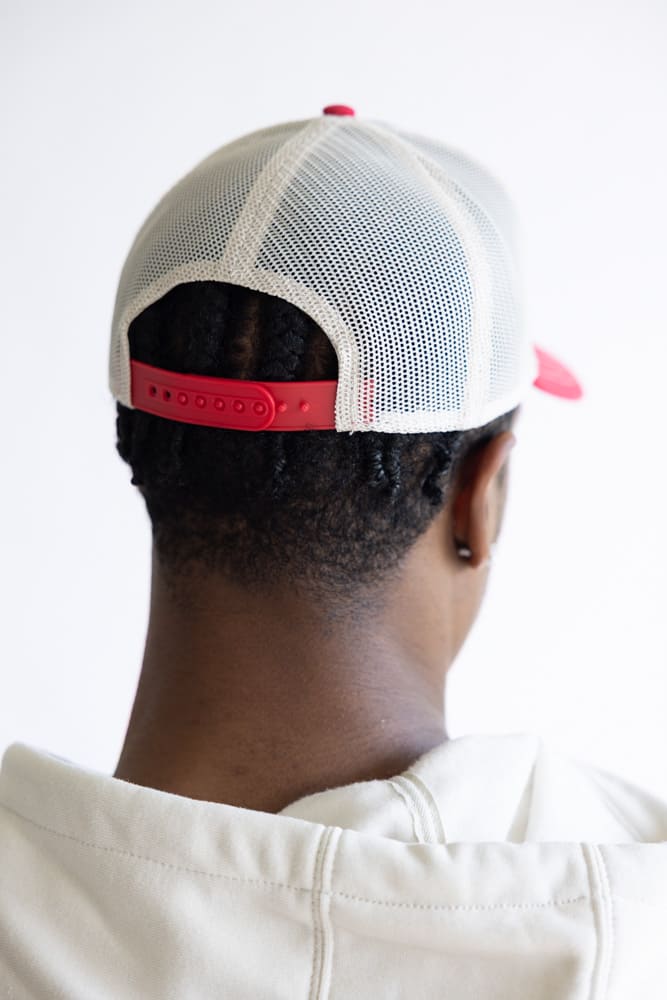 American Needle Valin USA Trucker Hat for Men in Blue