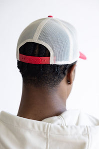 American Needle Valin USA Trucker Hat for Men in Blue