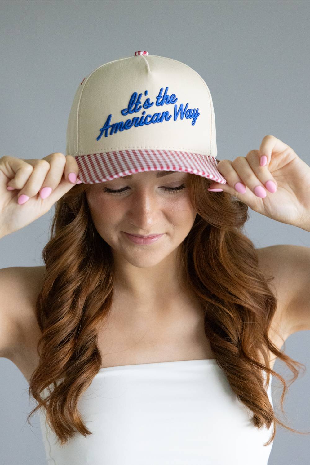 American Way Trucker Hat for Women