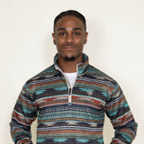 Ariat Caldwell Quarter Zip Sweater for Men in Multicolor