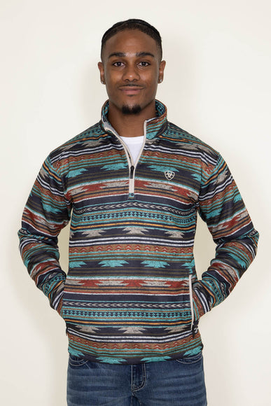 Ariat Caldwell Quarter Zip Sweater for Men in Multicolor