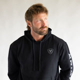 Ariat Logo Hoodie for Men in Black