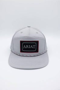 Ariat Logo Patch Cap for Men in Grey