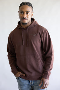 Ariat Shield Steer Head Hoodie for Men in Brown