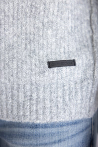 Avery Hooded Sweater for Men in Heather Gray