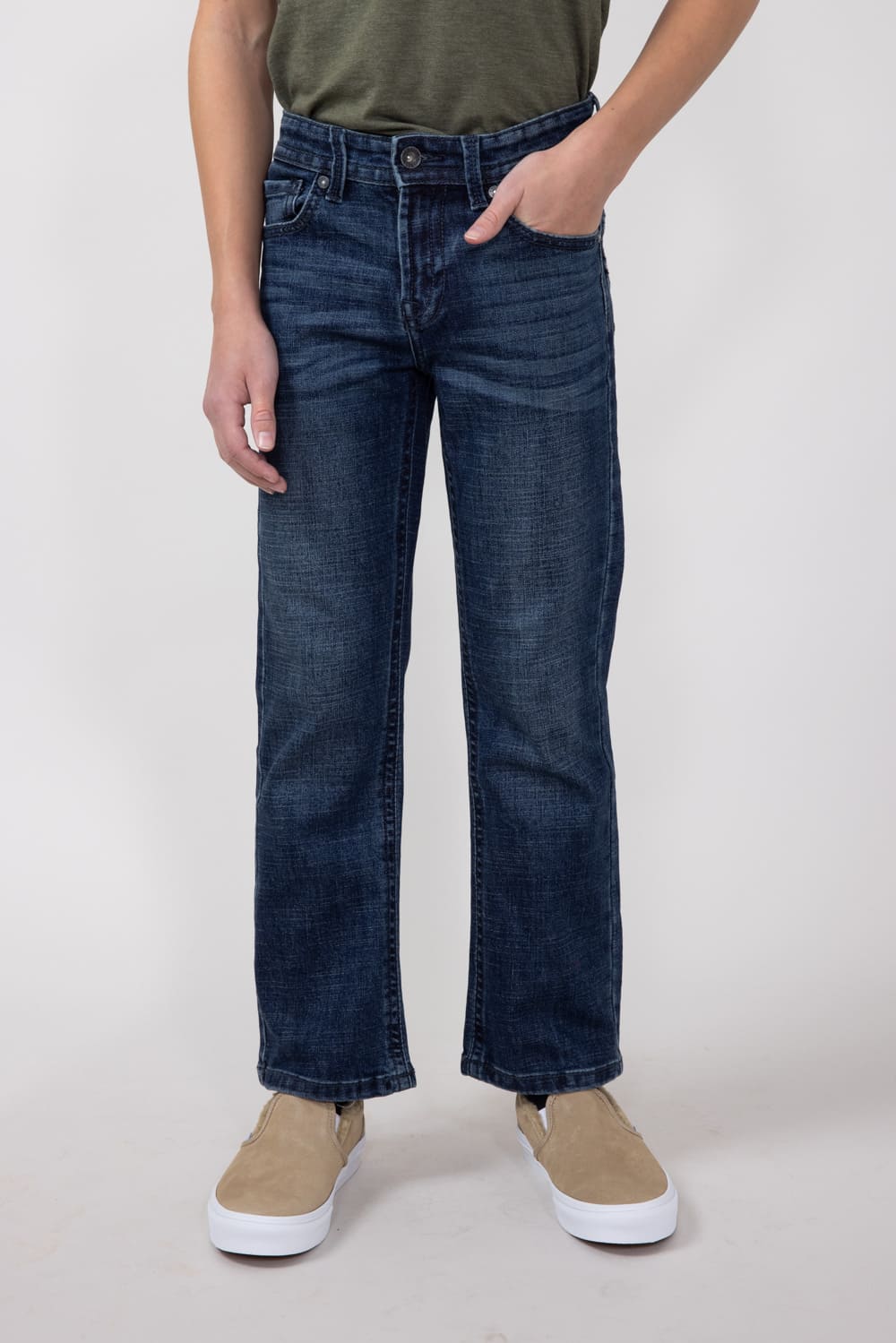 Axel Jeans Boys 8-20 Lincoln New Castle Wash Bootcut Jeans