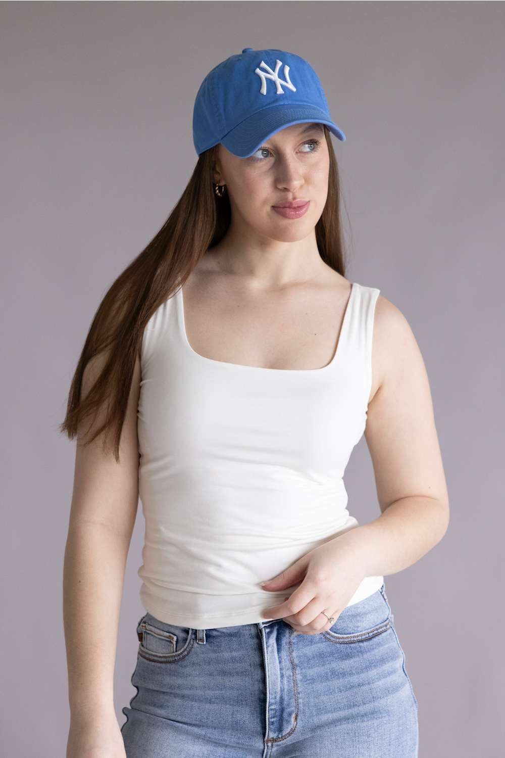 47 New York Yankees Clean Up Hat in Periwinkle