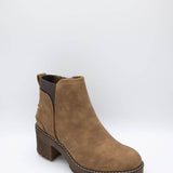 B52 by Bullboxer Chelsea Lug Booties for Women in Brown
