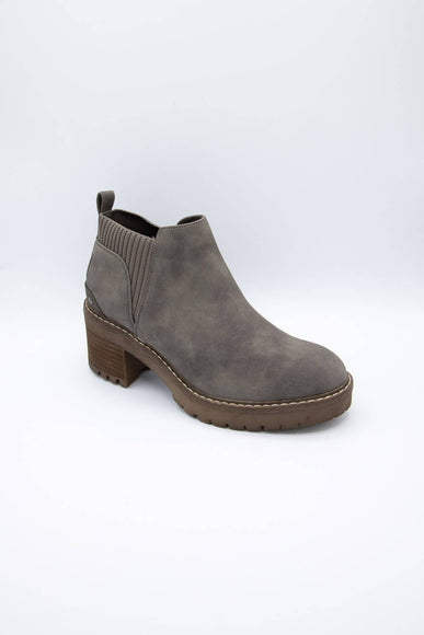 B52 by Bullboxer Lug Booties for Women in Taupe