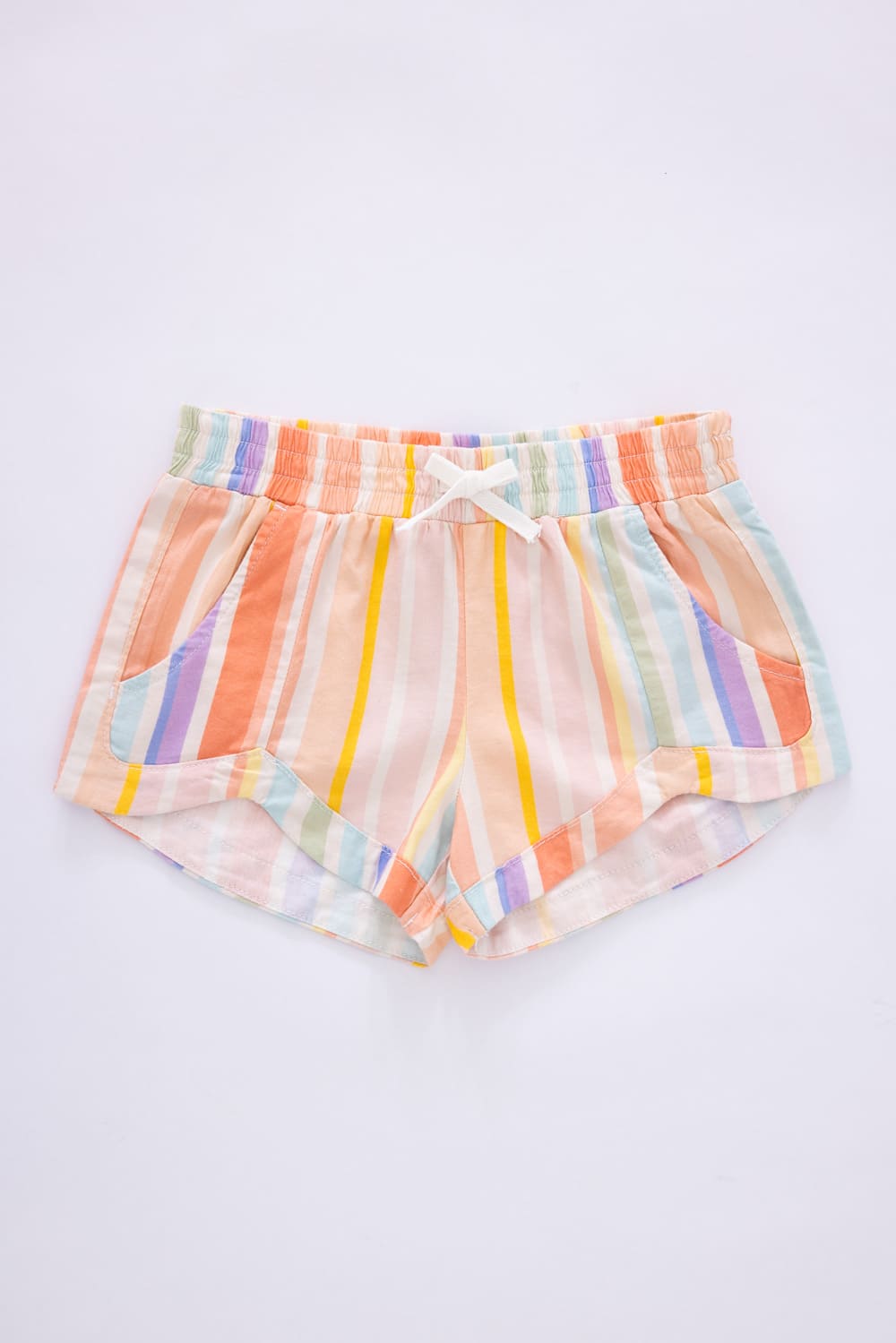 Billabong Youth Mad For You Stripe Elastic Waist Shorts for