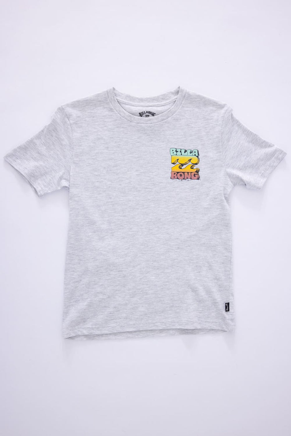 Billabong Youth Sunset Stack T-Shirt for Boys in Light Grey