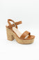 Brenna Platform Heels for Women in Brown