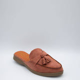 Beach by Matisse Tyra Tassel Mules for Women in Red/Orange