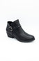 Berness Kashvi Buckle Booties for Women in Black