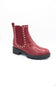Berness Kira Booties for Women in Burgandy Red