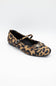 Berness Zamira Mary Jane Flats for Women in Leopard