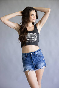Billabong All Day Paradise Tank Top for Women in Off Black