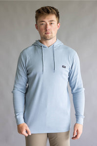 Billabong Foundation Pullover Hoodie for Men in Blue Fog