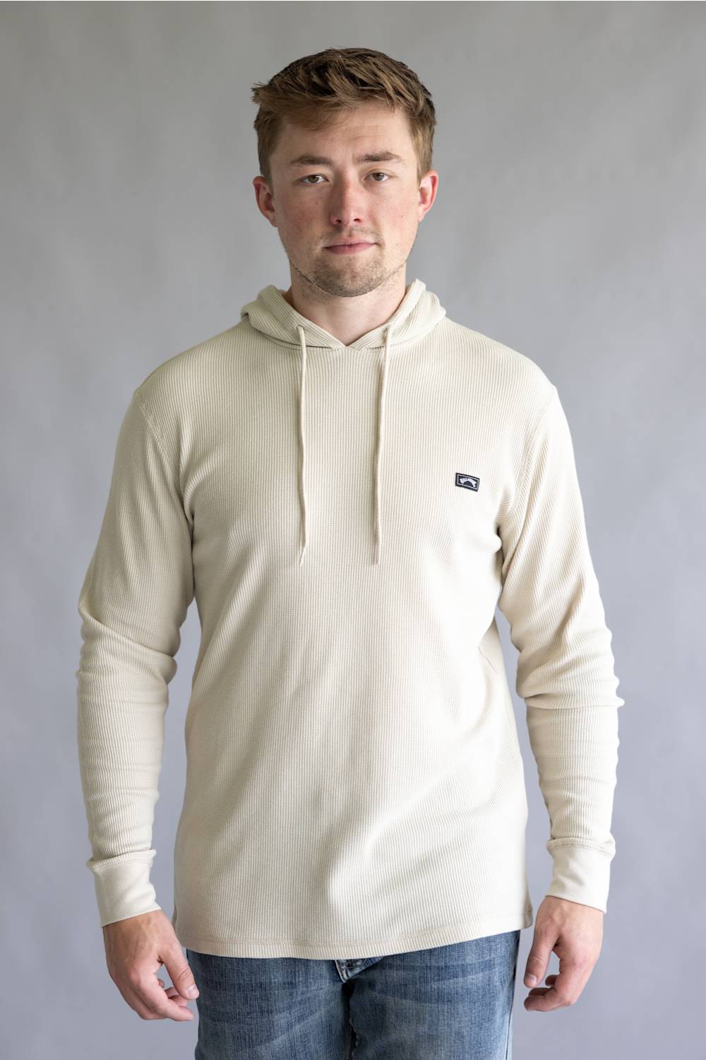 Billabong Foundation Pullover Hoodie for Men in Oatmeal