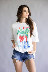 Billabong Freshest Pick Graphic T-Shirt for Women in White