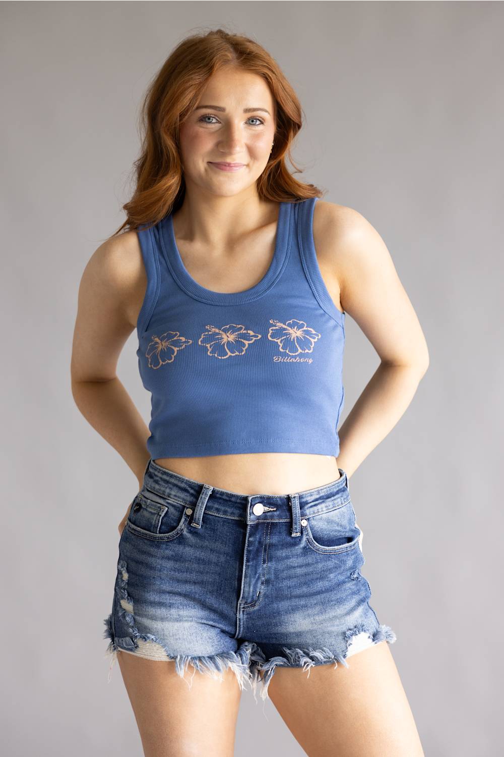 Billabong Headed to Sea Tank Top for Women in Dutch Blue