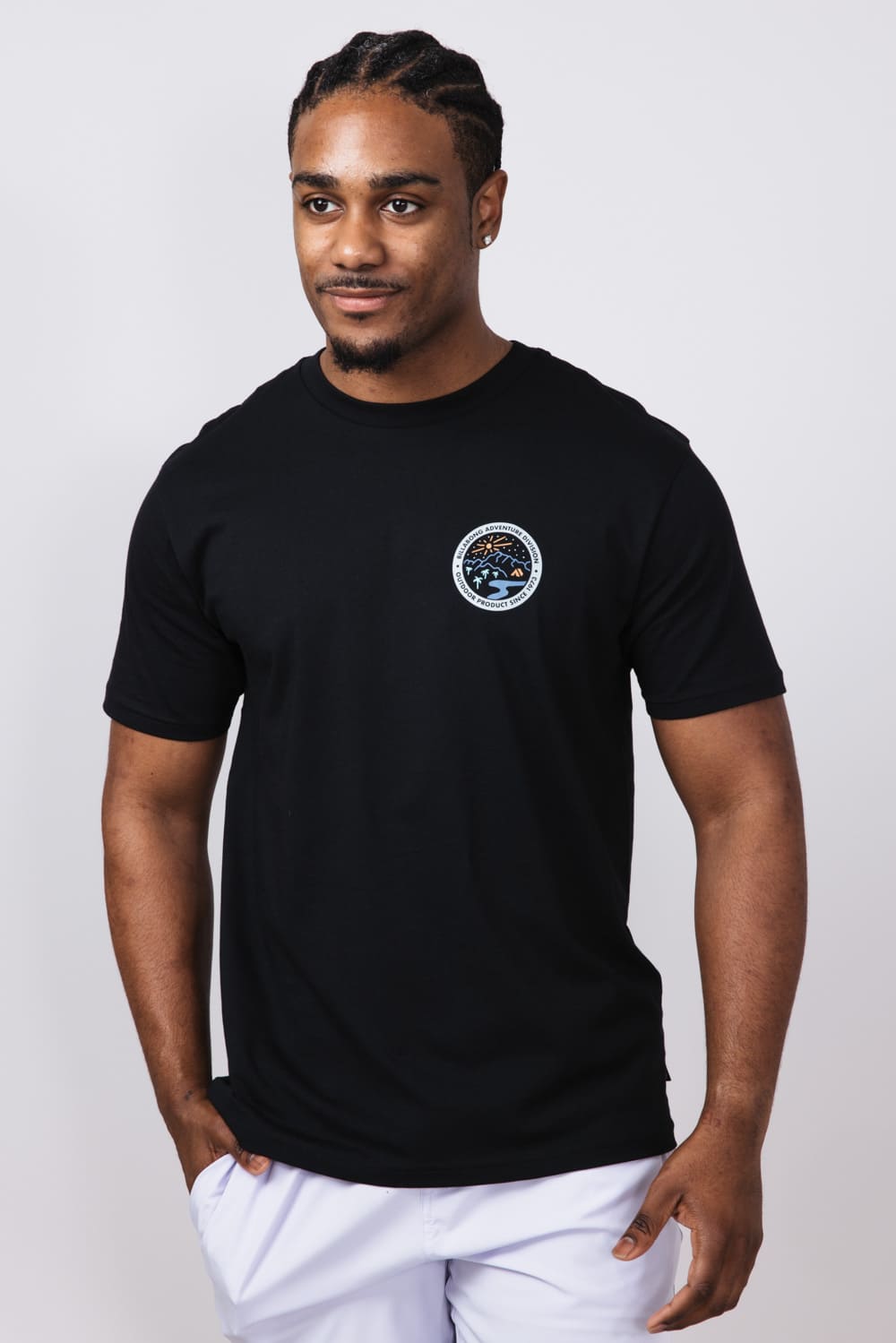 Billabong Rockies Adiv Premium T-Shirt for Men in Black