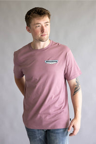 Billabong Snatch Premium T-Shirt for Men in Red Dahlia