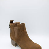 Blowfish Malibu Shoes Beam Rust Oiled Booties for Women in Brown