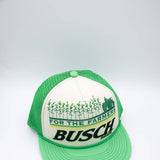 Brew City Busch For The Farmers Trucker Hat for Men in Green