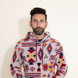 Brooklyn Cloth Native Icons Sherpa Hoodie for Men in Ivory 