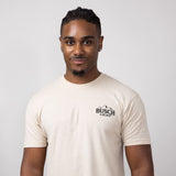 Busch Camo Can Deer T-Shirt for Men in Sand