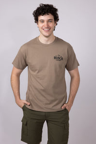Busch Wildlife Pointer T-Shirt for Men in Brown