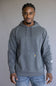 Carhartt Legacy Relaxed Fit Mineral Wash Hoodie for Men in Grey