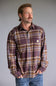 Carhartt Rugged Flex Relaxed Fit Midweight Flannel for Men in Dark Sepia