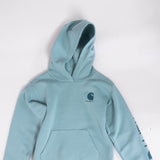 Carhartt Youth Classic Pullover Hoodie in Patina Green