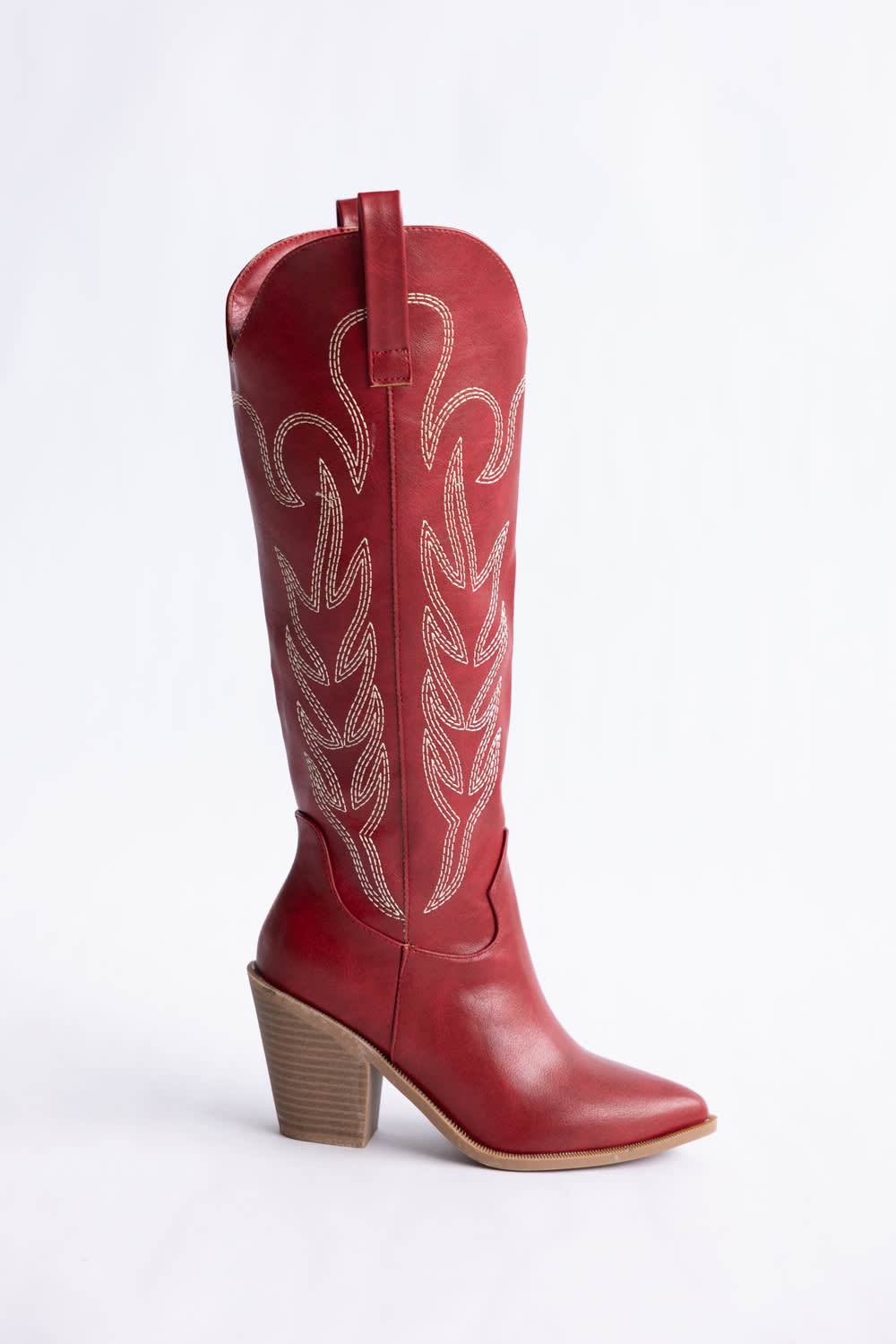 Top Moda Cattle Cowgirl Boots for Women in Red
