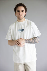 Rhythm High Beaming Vintage T-Shirt for Men in Off White