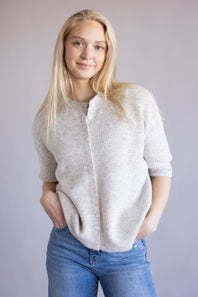Things Between Cherie Cardigan for Women - Oat