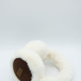 C.C. Faux Fur Earmuffs for Women in Ivory