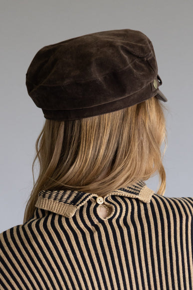 C.C. Newsboy Cap for Women in Brown