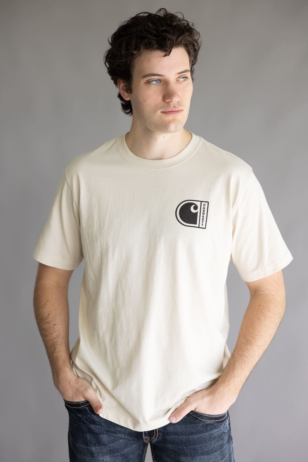 Carhartt C Graphic T-Shirt for Men in Oat