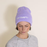 Carhartt Knit Cuff Beanie for Women in Purple